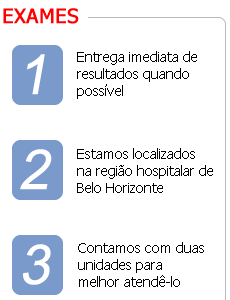 Conheça os exames realizados